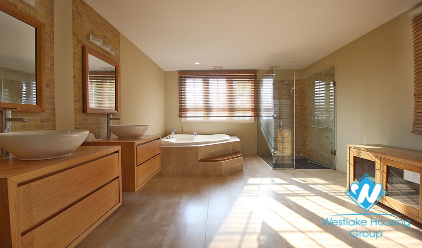 Gorgeous house with swimming pool for rent in Ciputra, Tay Ho